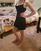 Casual Cowl Neck Satin Ruched Bodycon Homecoming Dresses