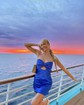 Cut Out Strapless Satin Bodycon Homecoming Dresses