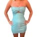 Cut Out Strapless Ruched Bodycon Homecoming Dresses