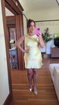 Tight Cowl Neck Satin Backless Homecoming Dresses