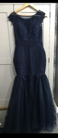 Mermaid Illusion Tulle Prom Dresses With Appliques