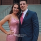 Mermaid V-neck Sparkly Sequin Prom Dresses With Appliques