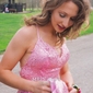 Mermaid V-neck Sparkly Sequin Prom Dresses With Appliques