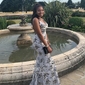 Mermaid V-neck Sparkly Sequin Prom Dresses