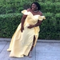 Ball Gown Off-the-shoulder Satin Modest Prom Dresses With Ruched