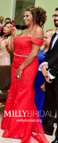 Mermaid Off-the-shoulder Tulle Prom Dresses With Appliques