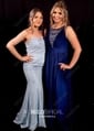 Mermaid Strapless Stretch Crepe Prom Dresses With Appliques