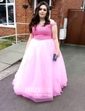 Princess Sweetheart Tulle Sweep Train Pearl Detailing Boutique Prom Dresses