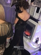 Mermaid Stretch Crepe Off-the-shoulder Prom Dresses With Appliques