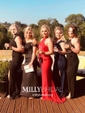 Mermaid Stretch Crepe Off-the-shoulder Prom Dresses With Appliques