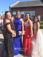 Mermaid Stretch Crepe Off-the-shoulder Prom Dresses With Appliques