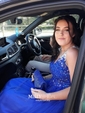 Ball Gown V-neck Tulle Prom Dresses With Appliques