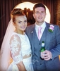 Ball Gown/Princess Off-the-shoulder Lace Taffeta Court Train Wedding Dresses With Pockets