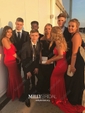 Mermaid Sweetheart Jersey Strapless Prom Dresses