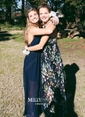 A-line Halter Chiffon Cut Out Prom Dresses With Ruched