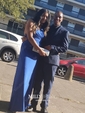 A-line Halter Backless Jersey Prom Dresses With Split