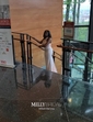 Mermaid High Neck Jersey Prom Dresses With Appliques