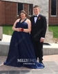 Ball Gown Halter Tulle Prom Dresses With Beading