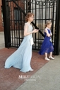 A-line Illusion Floor-length Chiffon Prom Dresses With Appliques