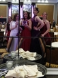 Ball Gown High Neck Tulle Cut Out Prom Dresses With Beading