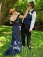 Mermaid Stretch Crepe Off-the-shoulder Prom Dresses With Appliques