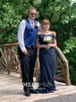 Mermaid Stretch Crepe Off-the-shoulder Prom Dresses With Appliques
