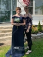 Mermaid Stretch Crepe Off-the-shoulder Prom Dresses With Appliques