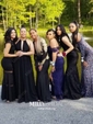 Burgundy Mermaid V-neck Lace Backless Prom Dresses