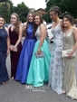 Mermaid V-neck Sparkly Sequin Prom Dresses