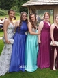 Mermaid V-neck Sparkly Sequin Prom Dresses