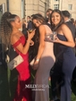 Mermaid Stretch Crepe Off-the-shoulder Prom Dresses With Appliques