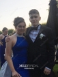Mermaid High Neck Jersey Prom Dresses With Beading