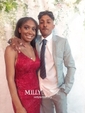 Burgundy Mermaid V-neck Lace Backless Prom Dresses