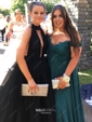 Black Ball Gown High Neck Tulle Backless Cut Out Prom Dresses