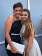 Ball Gown High Neck Tulle Cut Out Prom Dresses With Beading