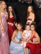 Sheath/Column V-neck Jersey Backless Prom Dresses With Ruched