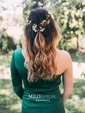 Mermaid One Shoulder Jersey Long Sleeves Modest Prom Dresses