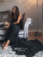 Mermaid Sweetheart Jersey Strapless Prom Dresses