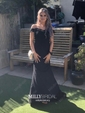 Mermaid Stretch Crepe Off-the-shoulder Prom Dresses With Appliques