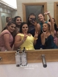 Ball Gown Off-the-shoulder Satin Prom Dresses With Beading
