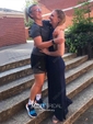 Sheath/Column Halter Floor-length Jersey Prom Dresses