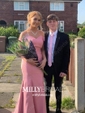 Mermaid Off-the-shoulder Stretch Crepe Prom Dresses
