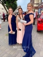 A-line V-neck Floor-length Backless Chiffon Prom Dresses With Beading