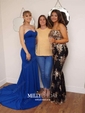 Mermaid Sweetheart Jersey Strapless Prom Dresses