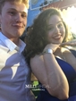 Black Ball Gown V-neck Satin Prom Dresses With Ruched
