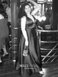 Black Ball Gown V-neck Satin Prom Dresses With Ruched