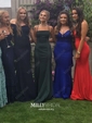 Trumpet/Mermaid Sweetheart Jersey Sweep Train Prom Dresses