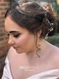 Ball Gown Off-the-shoulder Satin Prom Dresses With Beading