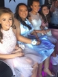 A-line Scoop Neck Satin Homecoming Dresses With Beading