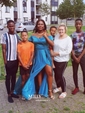 Ball Gown Off-the-shoulder Satin Modest Prom Dresses With Ruched